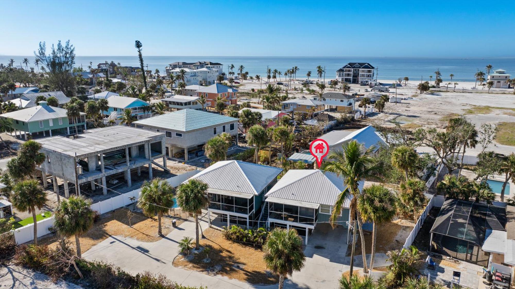 Beach Bungalow 1 By Sun Palace Vacations Fort Myers Beach Exterior photo